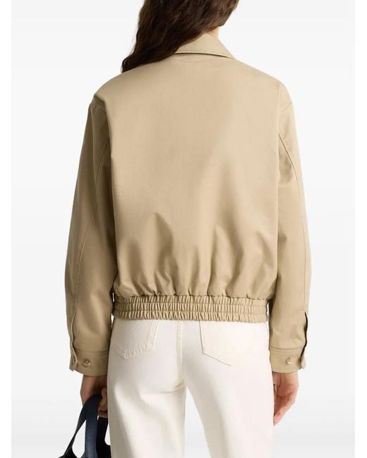 Sporty & Rich Natural H&W Crest Jacket