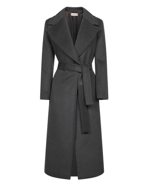 Blanca Vita Jas Met Wijde Revers in het Black