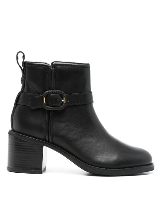 Clarks Black 65Mm Chamberly Ankle Boots