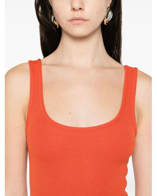 Occleus Red Elsie Tank Top