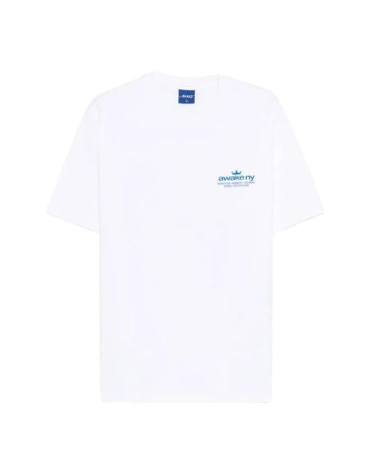 AWAKE NY White Good Everywhere T-Shirt for men