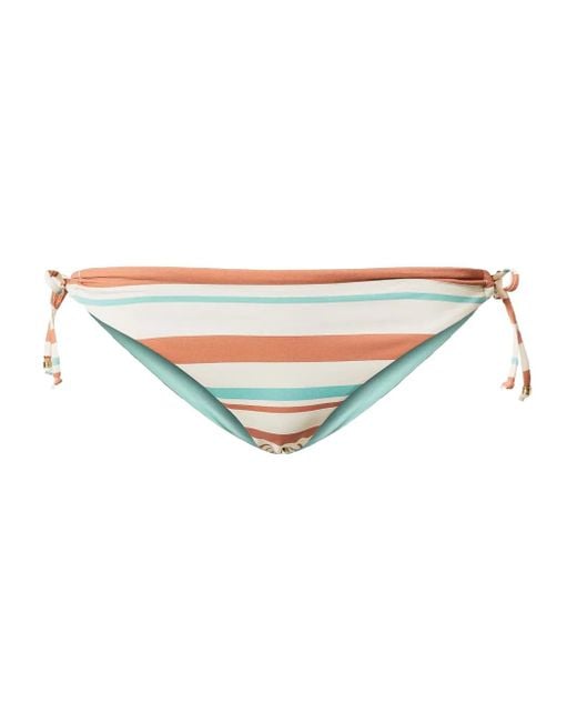 Twinset White Striped Bikini Bottoms