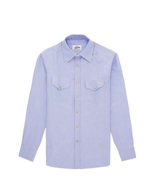 Fortela Purple Tex Shirt for men