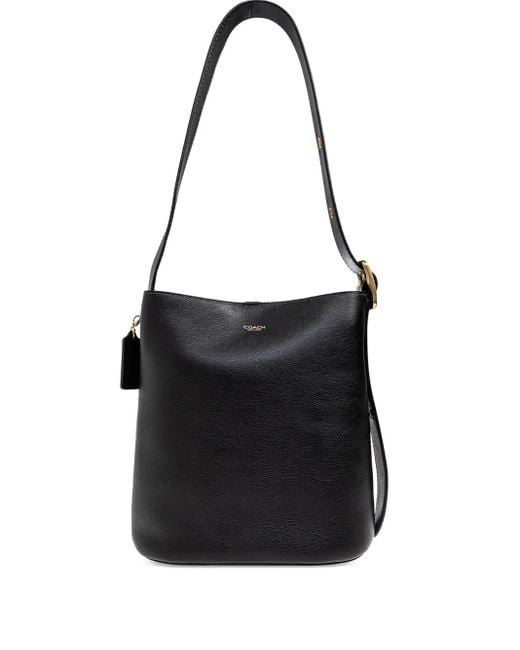 COACH Black Bleecker Shoulder Bag