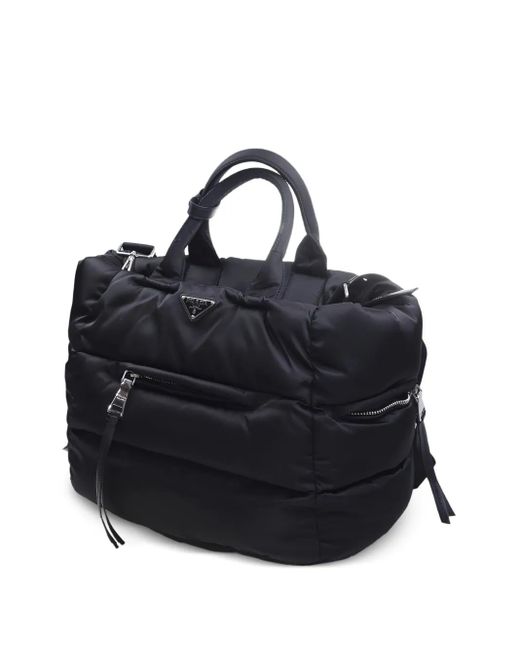 Prada Black Quilted Shoulder Bag