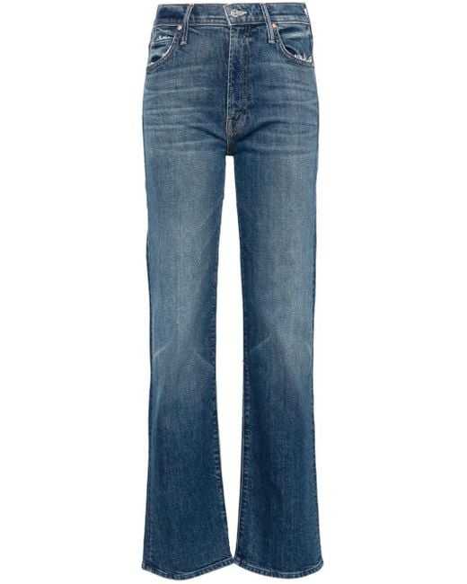 Mother Blue The Kickit Jeans