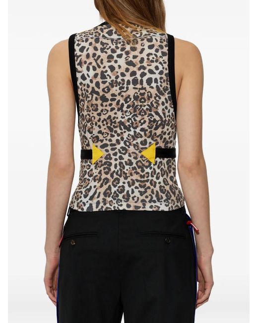 DSquared² Black Wild2 Tank Top