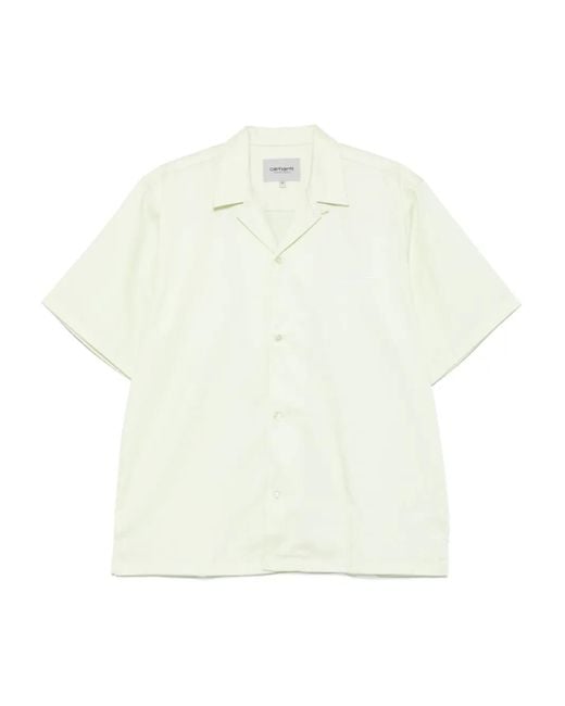 メンズ Carhartt Delray シャツ White