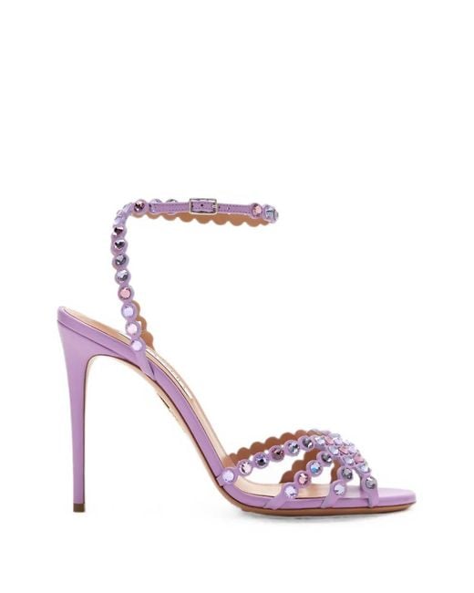 Aquazzura Pink Tequila Sandals