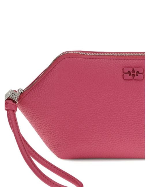 Ganni Pink Porte-Monnaie Bou