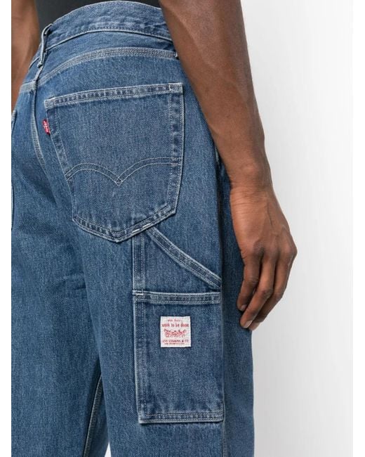 Levi's Blue Wide Leg Trousers for men