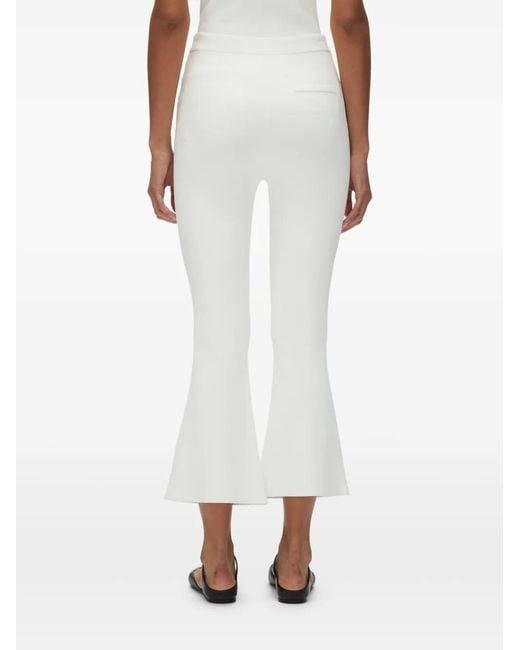 3.1 Phillip Lim White Cropped Trousers