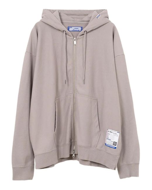 in・stru(men-tal) Brown Zip-Up Hoodie for men