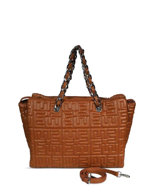 Sac À Main À Design Matelassé Ermanno Scervino en coloris Brown