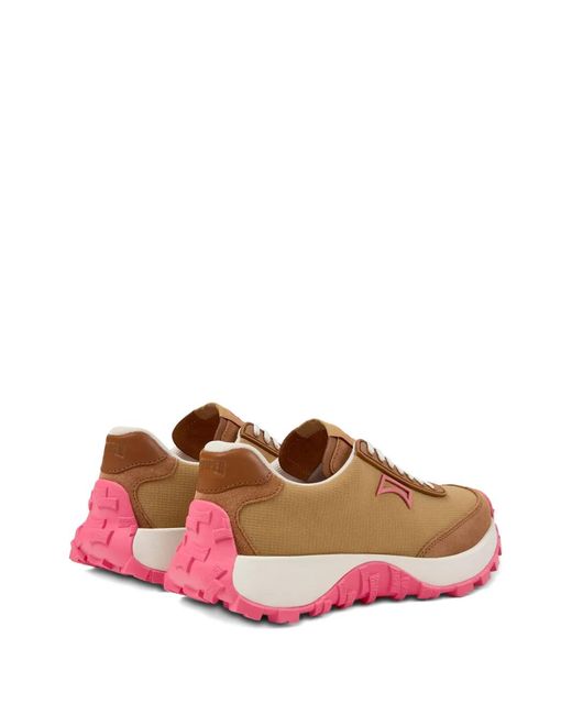 Camper Pink Drift Trail Sneakers