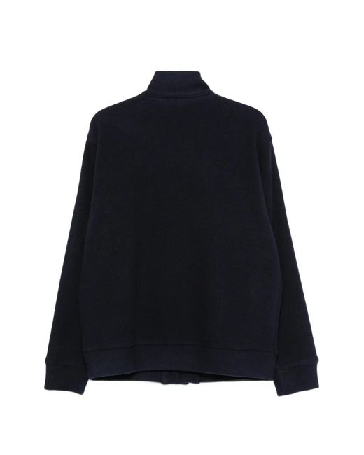 Barena Black Button-Up High-Neck Jacket for men