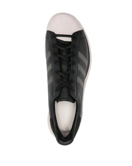 Y-3 Black Gendo Superstar Sneakers