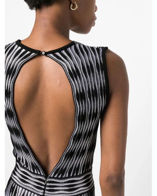 Antonino Valenti Black Delia Knitted Sleeveless Jumpsuit