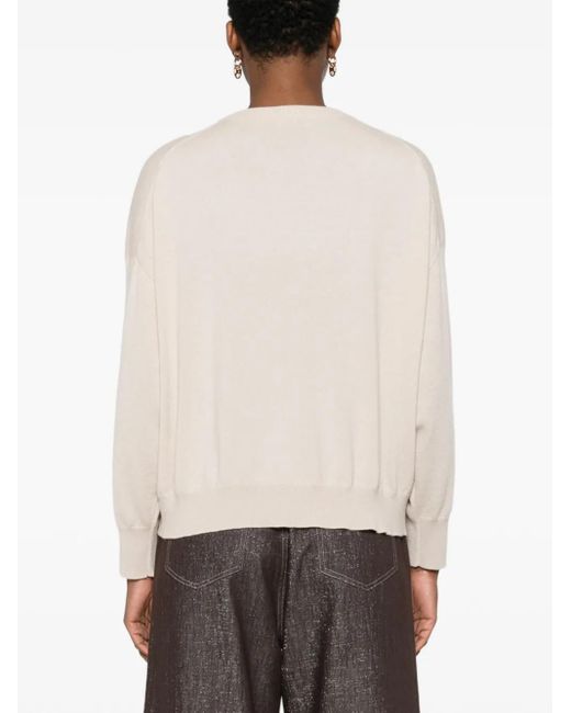 Brunello Cucinelli モニーレトリム セーター White