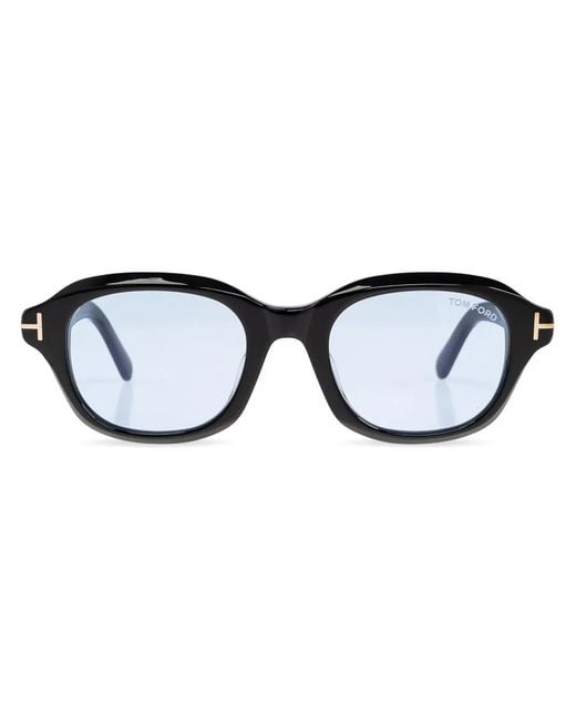 Tom Ford Blue Square-Frame Sunglasses for men