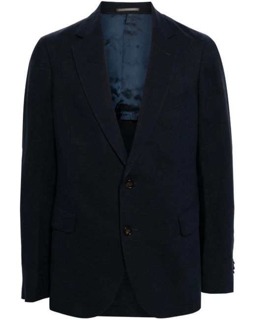 Blazer Amalfi con botones N.Peal Cashmere de hombre de color Blue