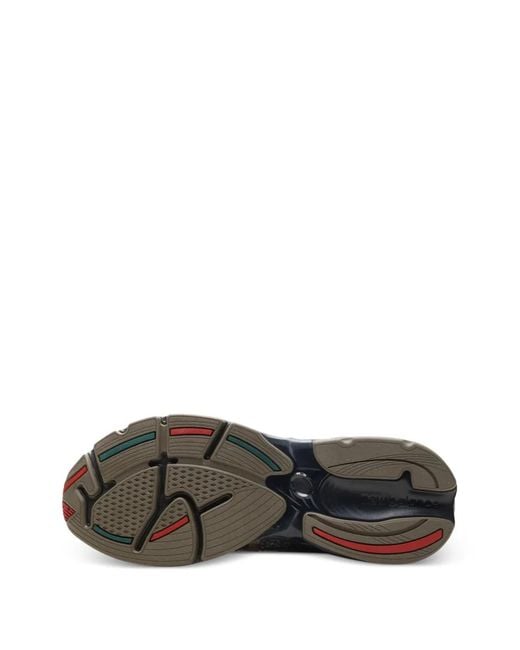 New Balance Gray Distressed Effect Low Top Sneakers for men