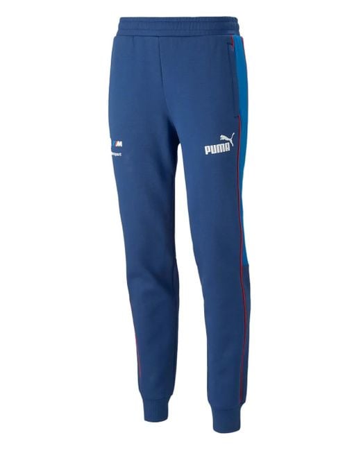 メンズ PUMA X Bmw M Motorsport Logo-print Track Pants Blue