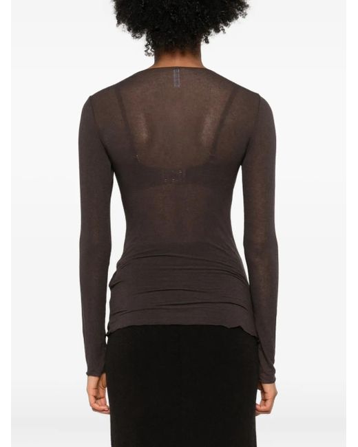 Daniele Fiesoli ボートネック Tシャツ Black