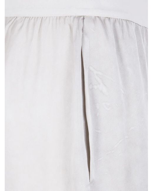 Uma Wang White "Pansy" Pants
