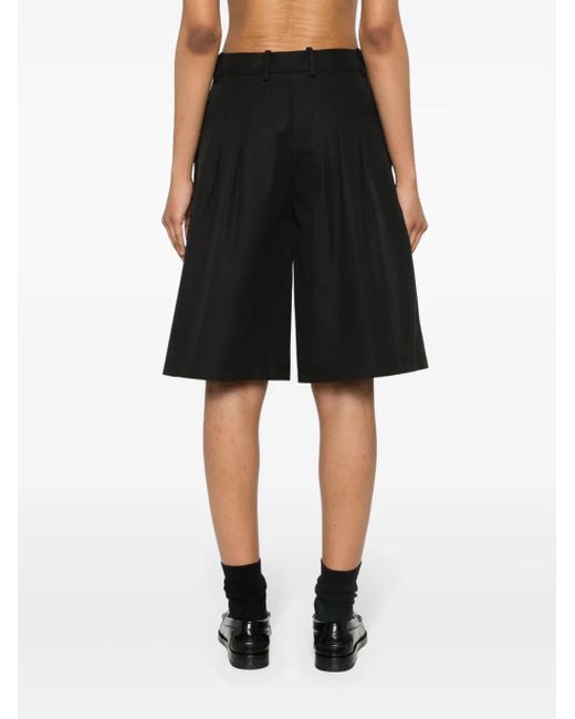 Jil Sander Black Shorts