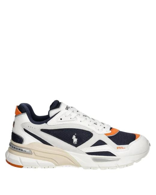 Polo Ralph Lauren Blue Trackster 275 Sneakers for men