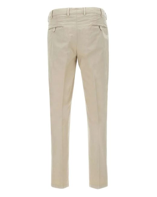 Devore Natural Silk-Blend Trousers for men