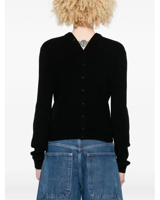 Cárdigan Con Botones Alexander Wang de color Black