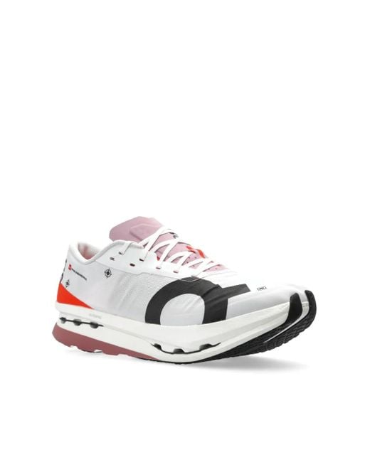 On Shoes White Cloudboom Echo 3 Sneakers