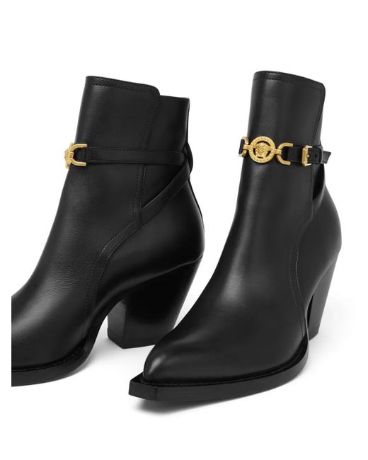 Versace Black Boots