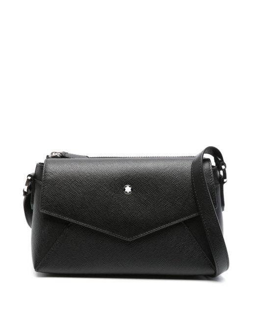 Montblanc Black Small Sartorial Leather Shoulder Bag for men