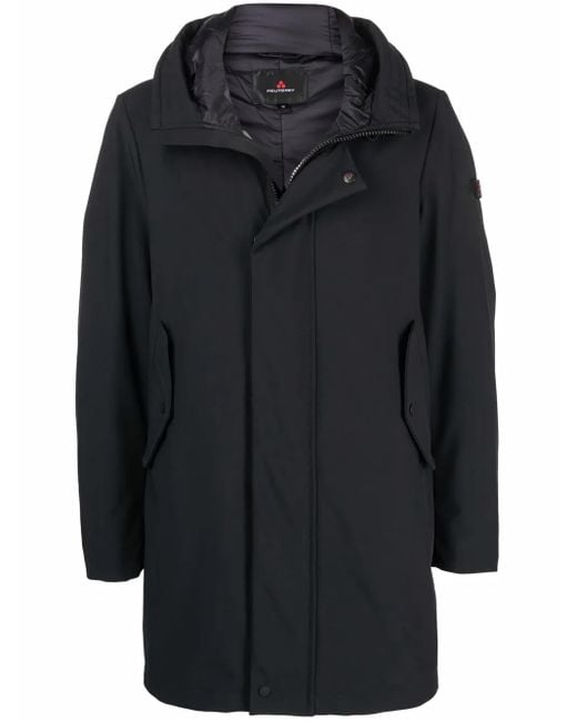 Peuterey Kapuzenmantel Mit Logo-Patch in Black für Herren