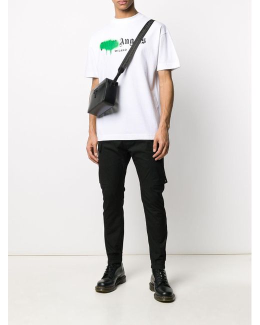 Palm Angels White Oversized 'Spray Palm' T-Shirt - T-Shirts from  Brother2Brother UK