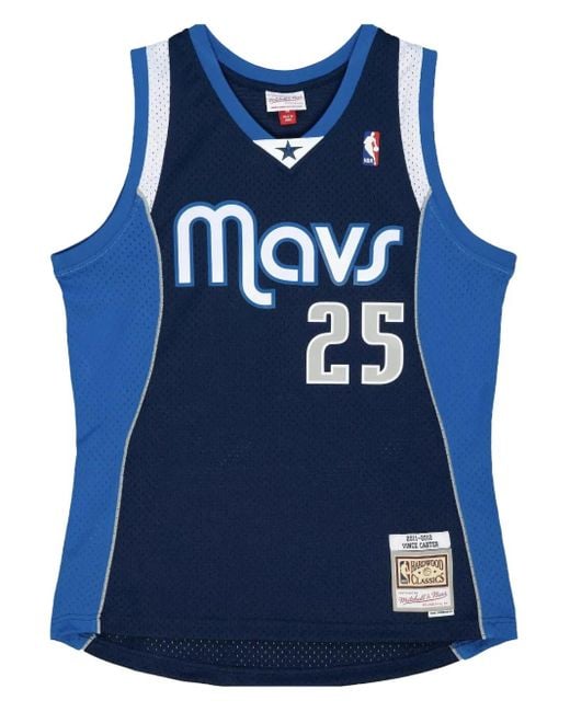Mitchell & Ness Blue "Nba Dallas Mavericks 2011 Vince Carter" Swingman Jersey for men