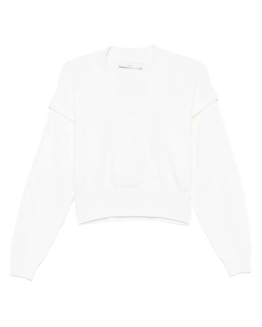 IRO White Azura Sweater