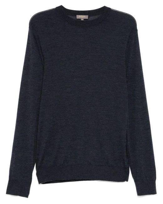 メンズ N.Peal Cashmere Covent Fg プルオーバー Blue