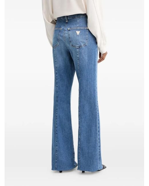 Guess Blue Button-Detail Jeans