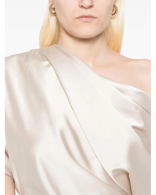 Amsale The Slouch ドレス White