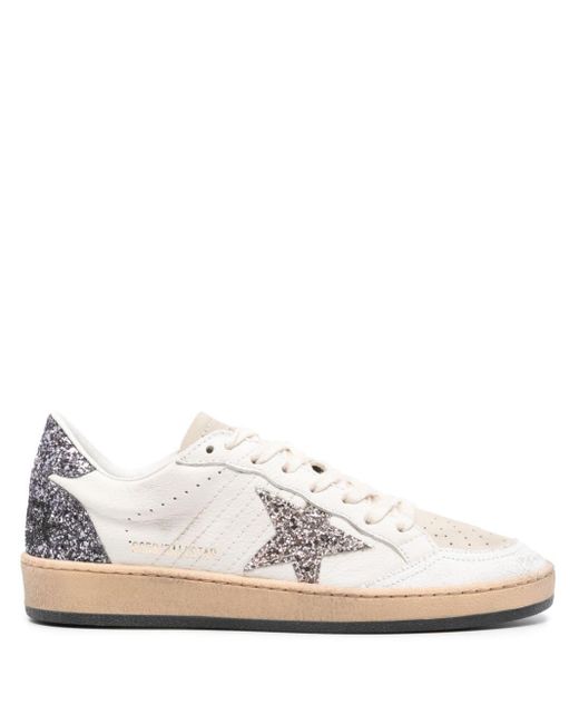 Sneakers ball star di Golden Goose Deluxe Brand in White