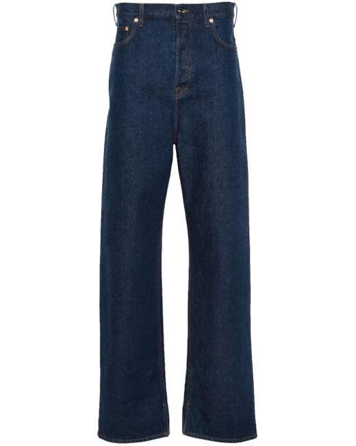 Gucci Jeans Met Logopatch in het Blue voor heren