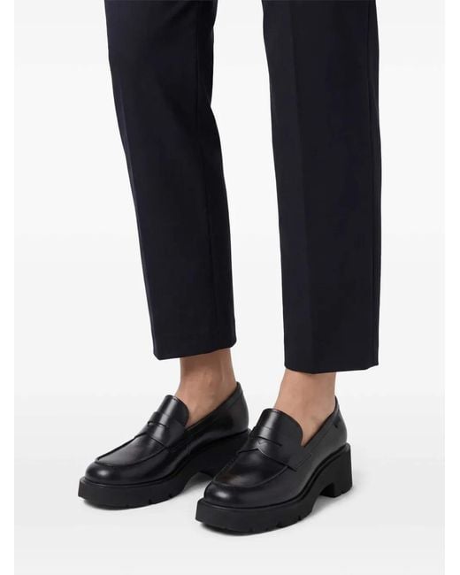 Camper Black Moccasins