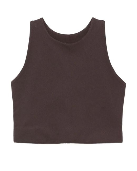 GIRLFRIEND COLLECTIVE Brown Dylan Tank Top