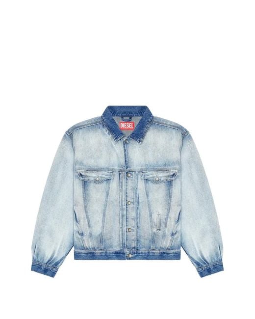 DIESEL Blue D-Denver Denim Jacket