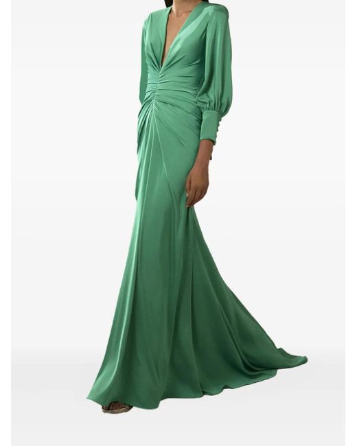 green emerald velvet dress Dress Casual Maxi by Nicole Miller in Green, Size: S