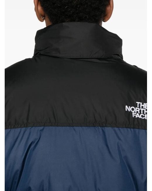The North Face Blue Quilted Puffer Jacket for men
